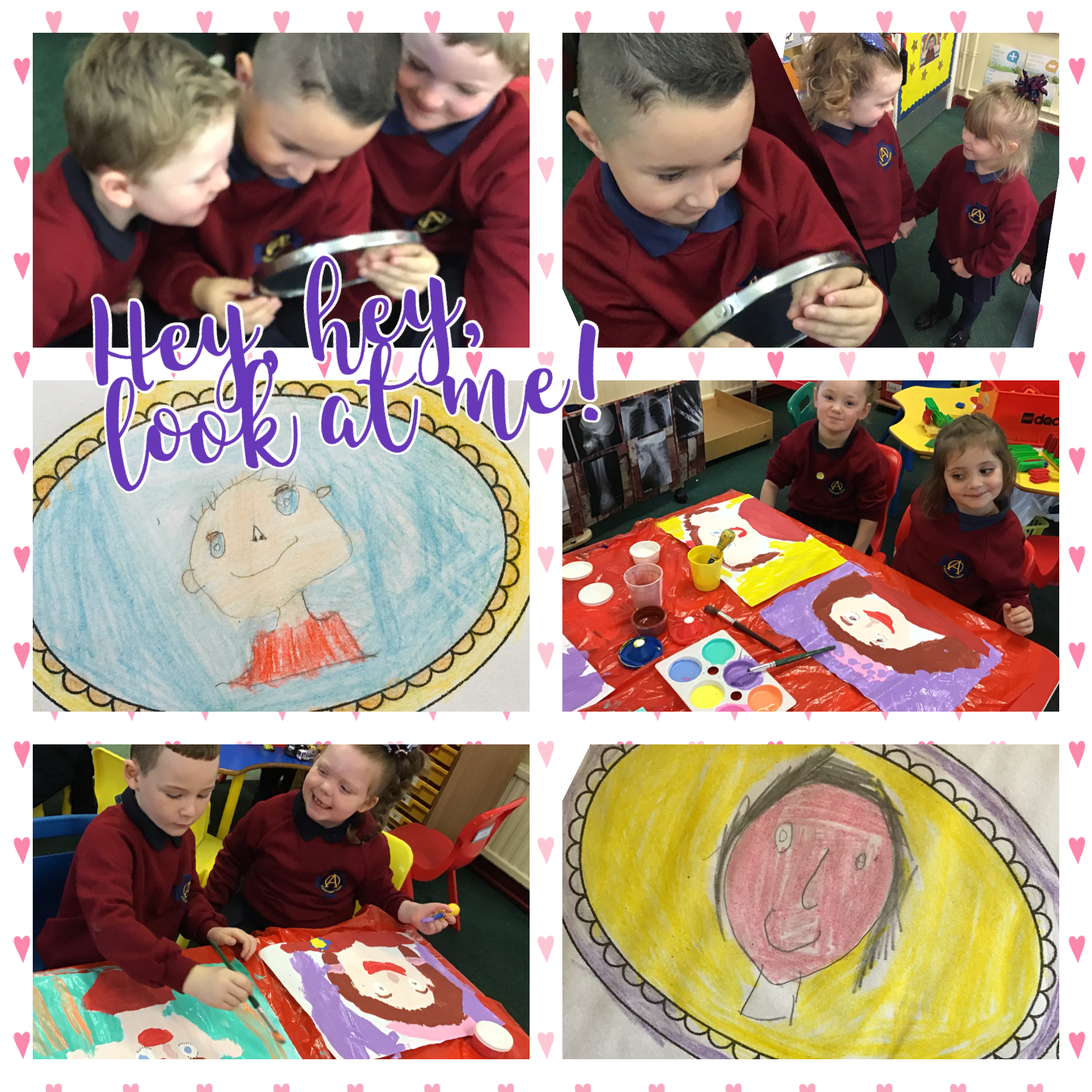 Year 2 Self Portraits
